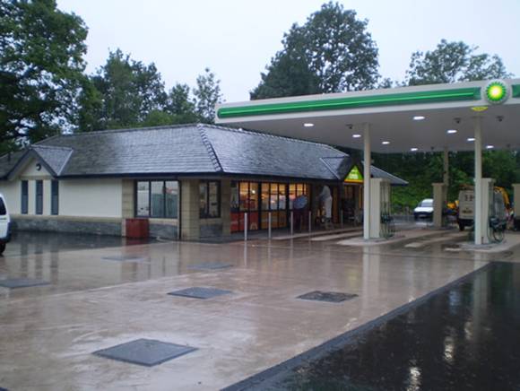 New Filling Station and Forecourt, Derwent Filling Station, Keswick