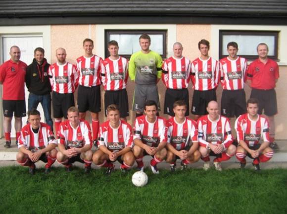 Wetheriggs FC 1st Team in the new kit