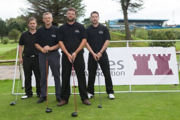 Martyn Currie, Mike Holmes, Lewis Austwick and John Airey