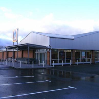 Extension to Aldi food store, Penrith