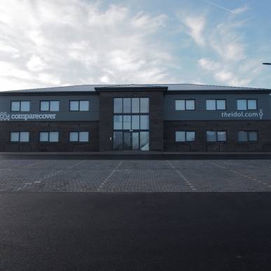 Construction of a new two storey modern office block - Plot 8, Eden Business Park