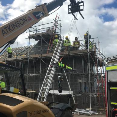 Albion Close Development - Training Exercise - 21.06.18