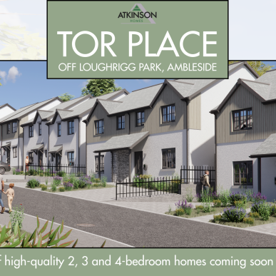 BRING YOUR DREAM HOME TO LIFE AT TOR PLACE, AMBLESIDE