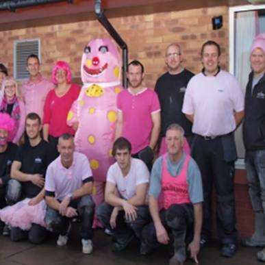 Wear It Pink - £200 raised for the Breast Cancer Campaign