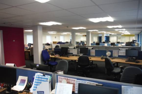 New open plan office